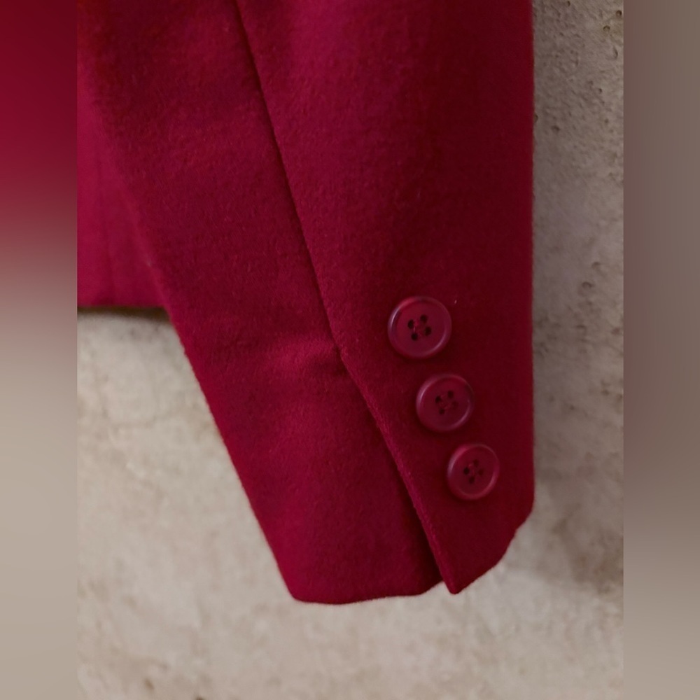 Pendleton Women's Wool Red Blazer - Picture 4 of 9